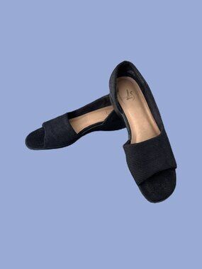 Lifestride Women's Black Flat Shoes